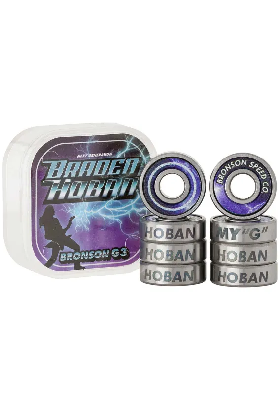 Bronson G3 Braden Hoban Skateboard Bearings sold by Prfo