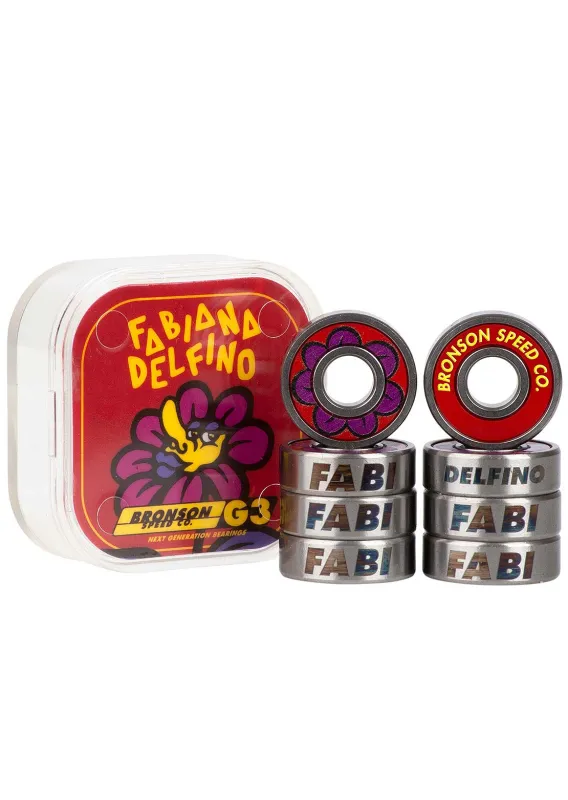 Bronson G3 Fabiana Delfino Skateboard Bearings sold by Prfo