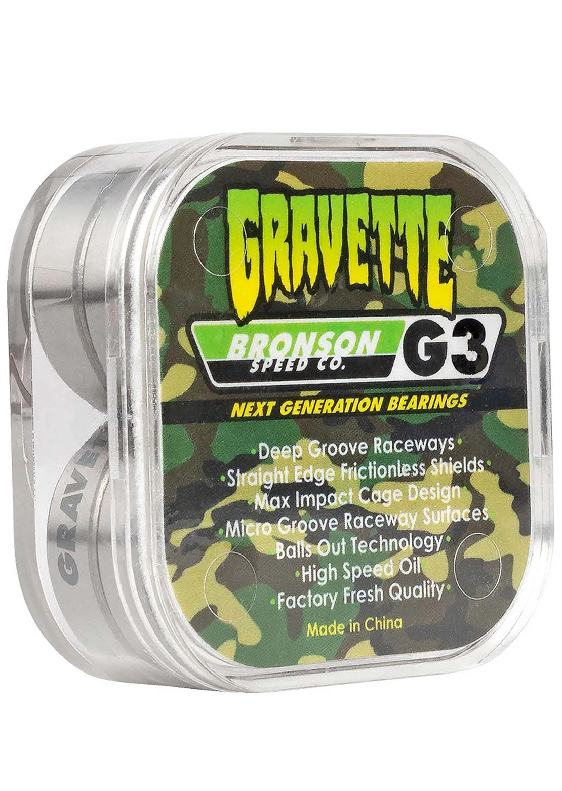 Bronson G3 David Gravette Skateboard Bearing sold by Prfo product image thumbnail 2