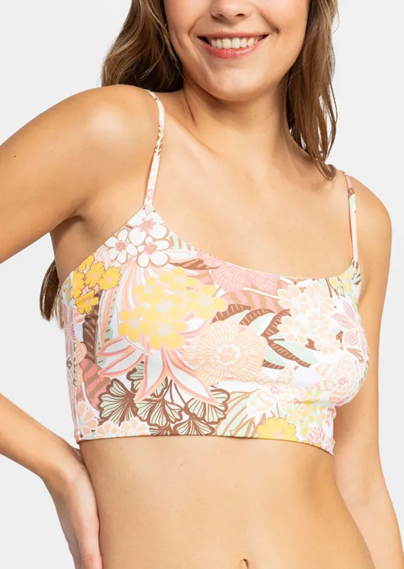 Roxy Women's Playa Paradise Tank Bikini Top made by Roxy