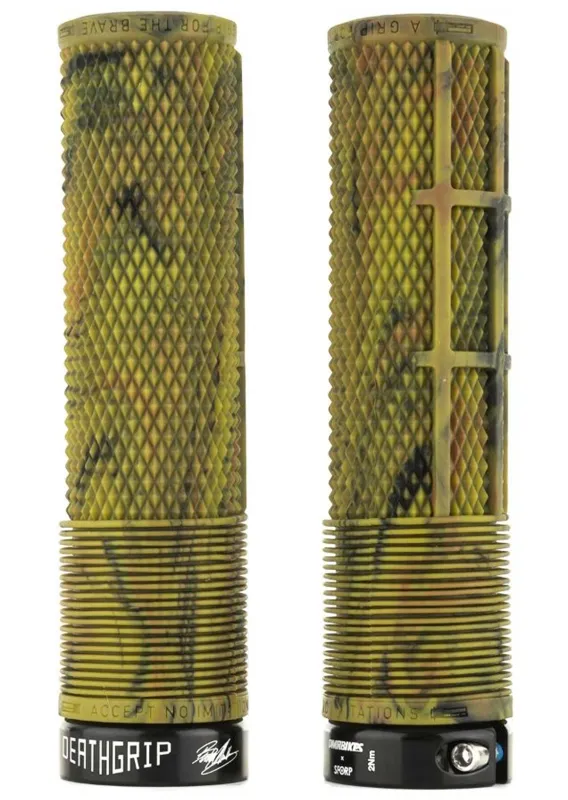 DMR DeathGrip THICK Flangeless Lock-On Mountain Bike Grip sold by Prfo