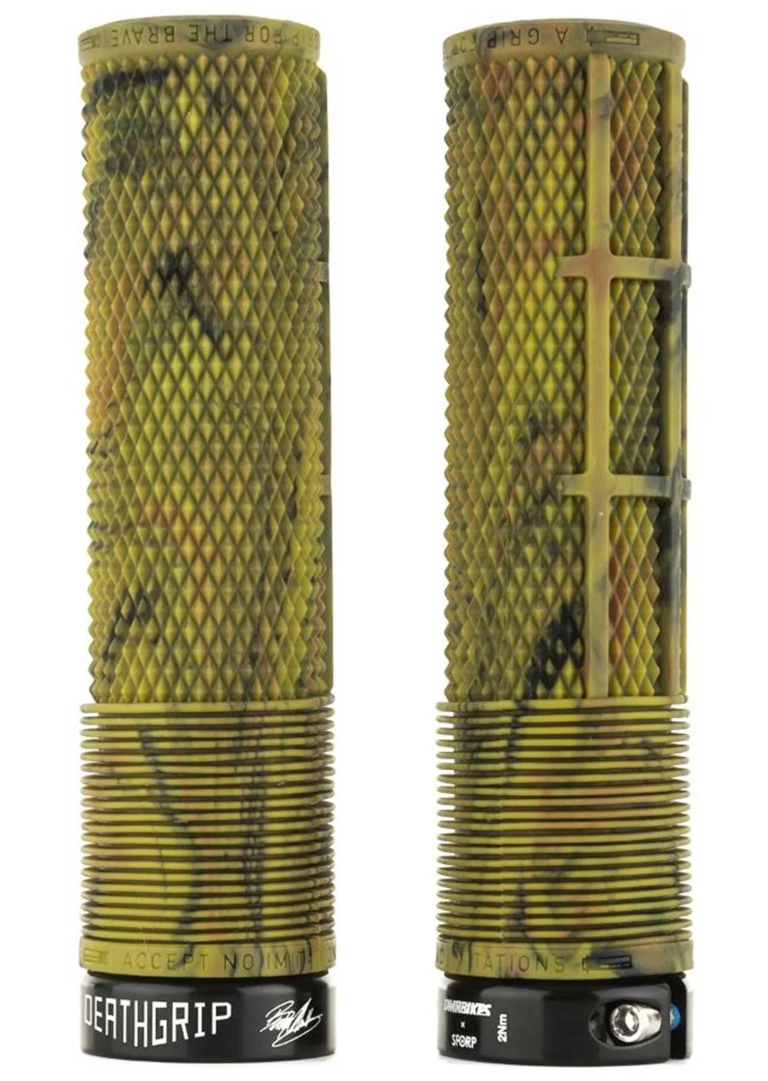 DMR DeathGrip THICK Flangeless Lock-On Mountain Bike Grip sold by Prfo