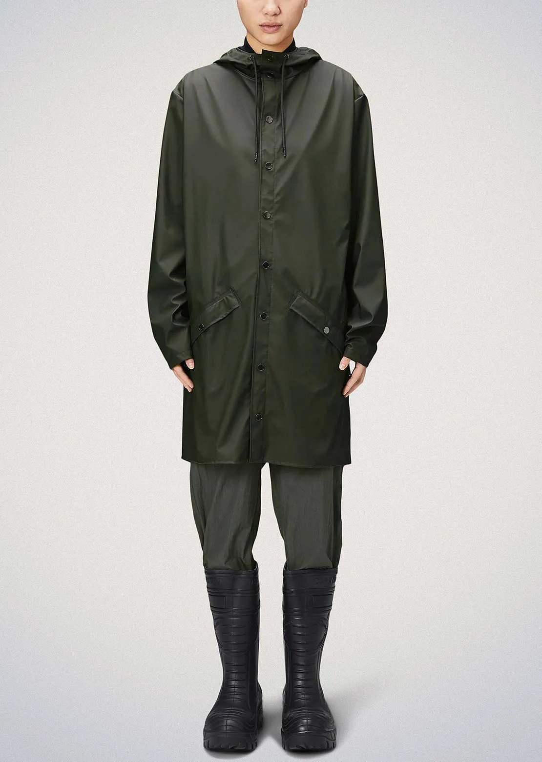 RAINS Unisex W3 Long Jacket sold by Prfo product image thumbnail 2