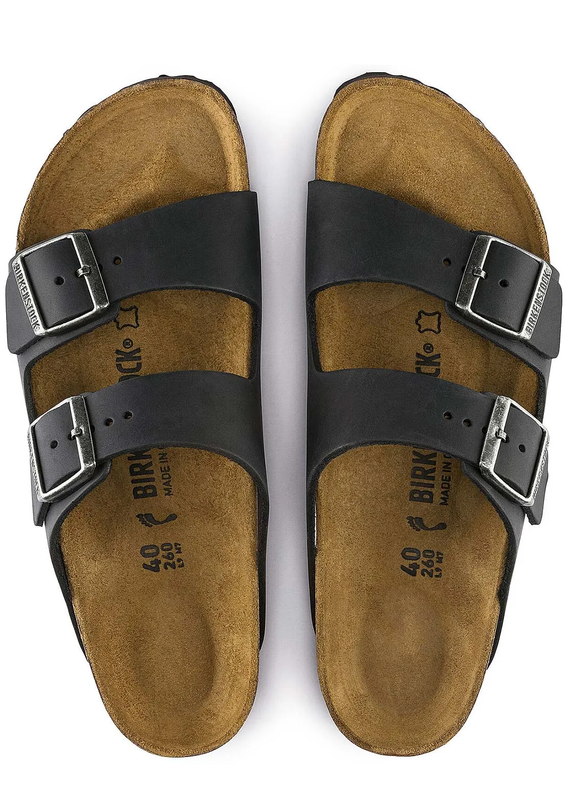 Birkenstock Unisex Arizona Narrow Oiled Soft Footbed Sandals sold by Prfo product image thumbnail 4