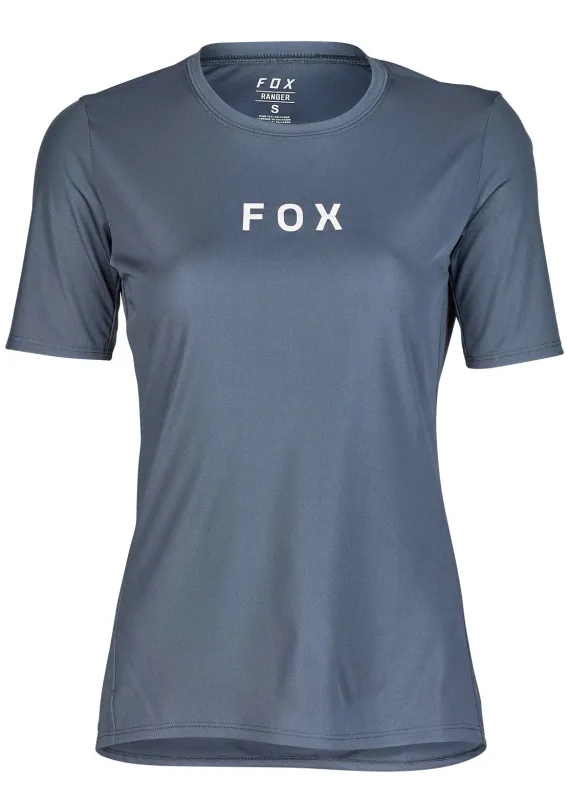 Fox Women's Ranger Short Sleeve Jersey Wordmark sold by Prfo