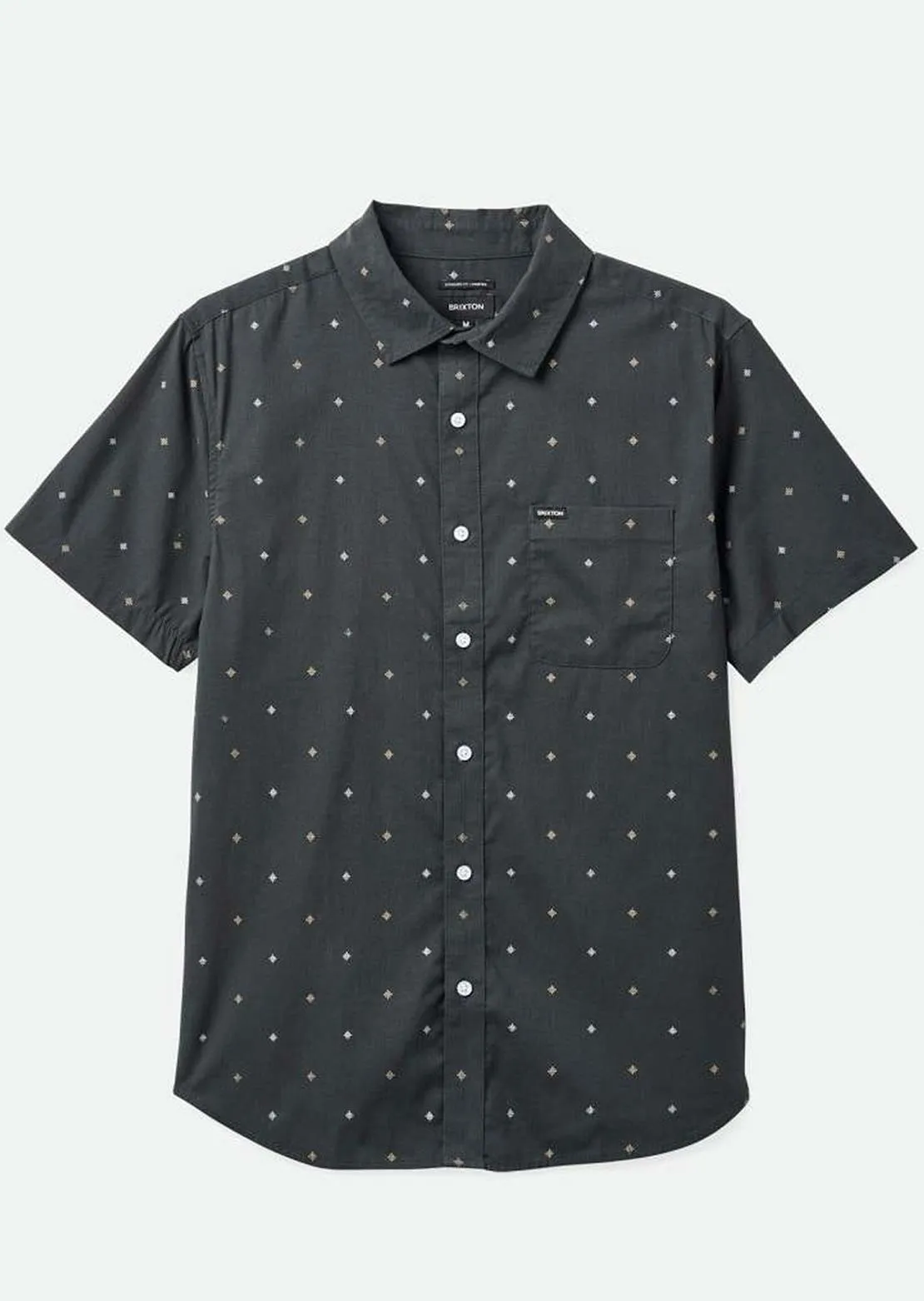 Brixton Men's Charter Print Short Sleeve Woven Button Up Shirt sold by Prfo product image thumbnail 4