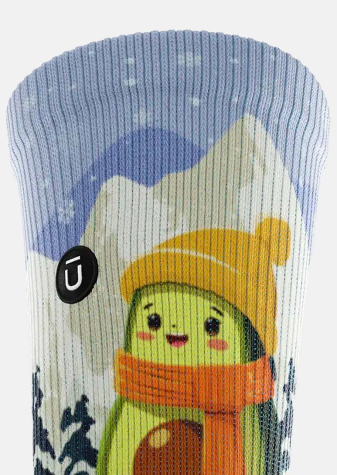 Outway Unisex Avo Toast Crew Socks sold by Prfo product image thumbnail 4