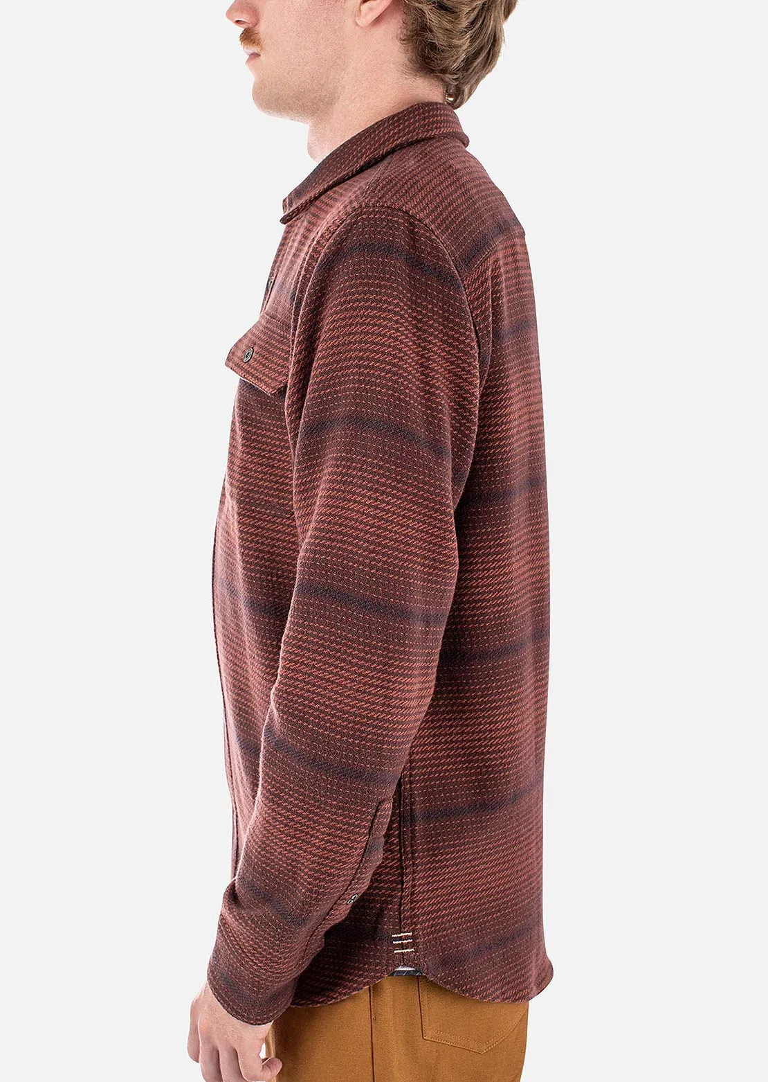 Jetty Men's Horizon Flannel Button Up Shirt sold by Prfo product image thumbnail 2