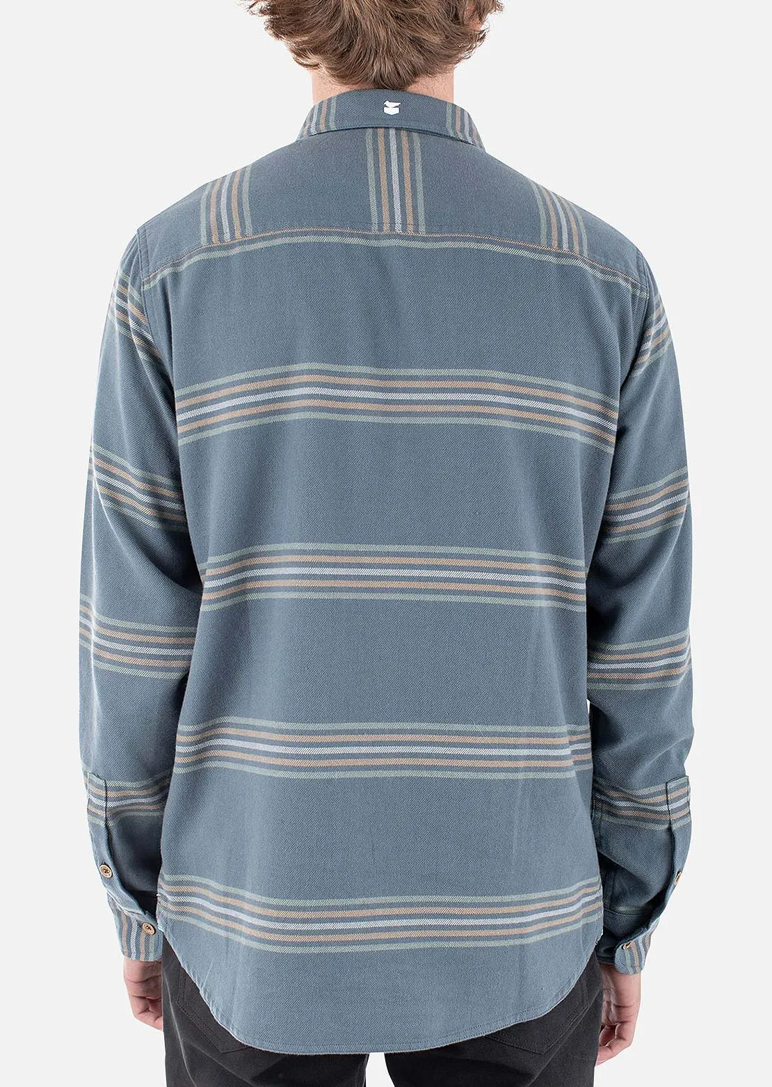 Jetty Men's Essex Oyster Twill Button Up Shirt sold by Prfo product image thumbnail 3