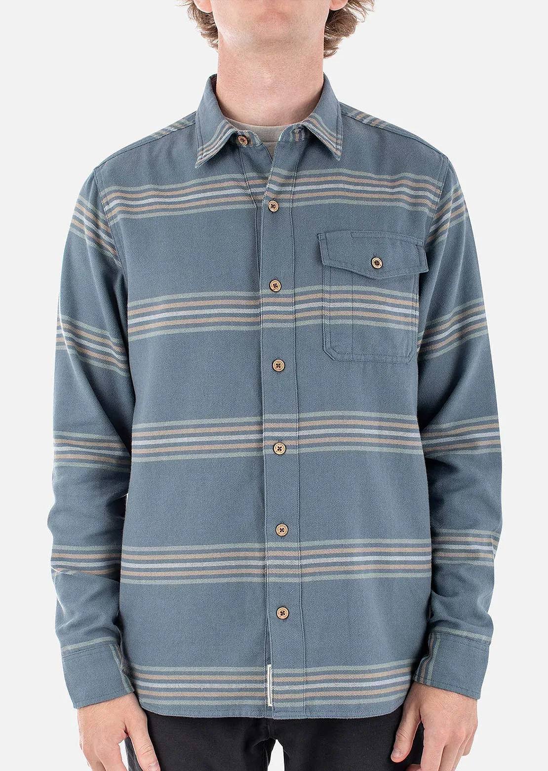 Jetty Men's Essex Oyster Twill Button Up Shirt sold by Prfo