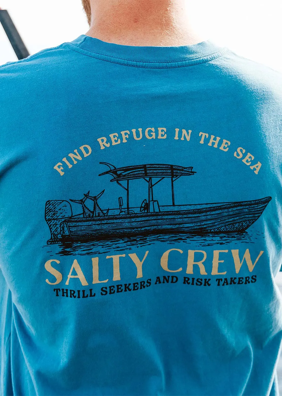 Salty Crew Men's Panga Classic T-Shirt sold by Prfo product image thumbnail 3