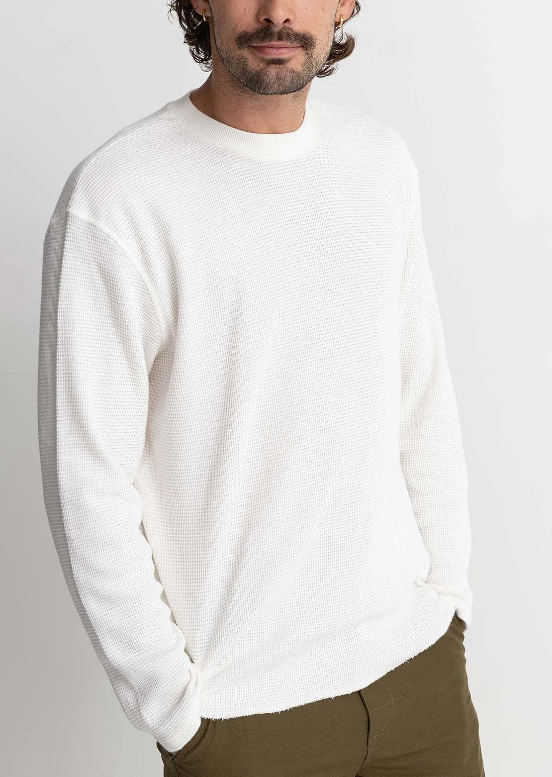 Rhythm Men's Classic Waffle Knit Sweater sold by Prfo product image thumbnail 2