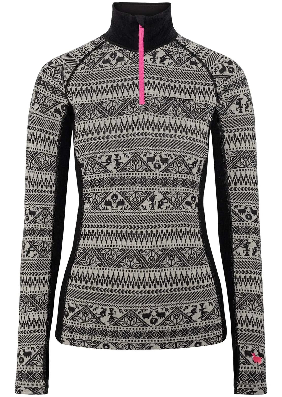 KARI TRAA Women's Tale Half-Zip Top sold by Prfo