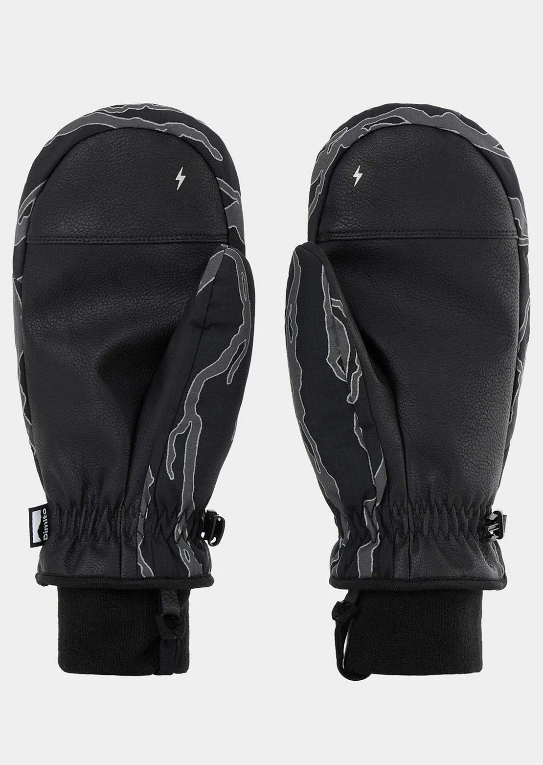 Dimito Unisex HAE Reflective Line Mittens sold by Prfo product image thumbnail 2