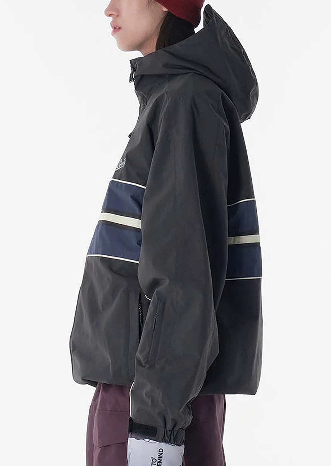 Dimito Unisex Line Wind Jacket sold by Prfo product image thumbnail 4