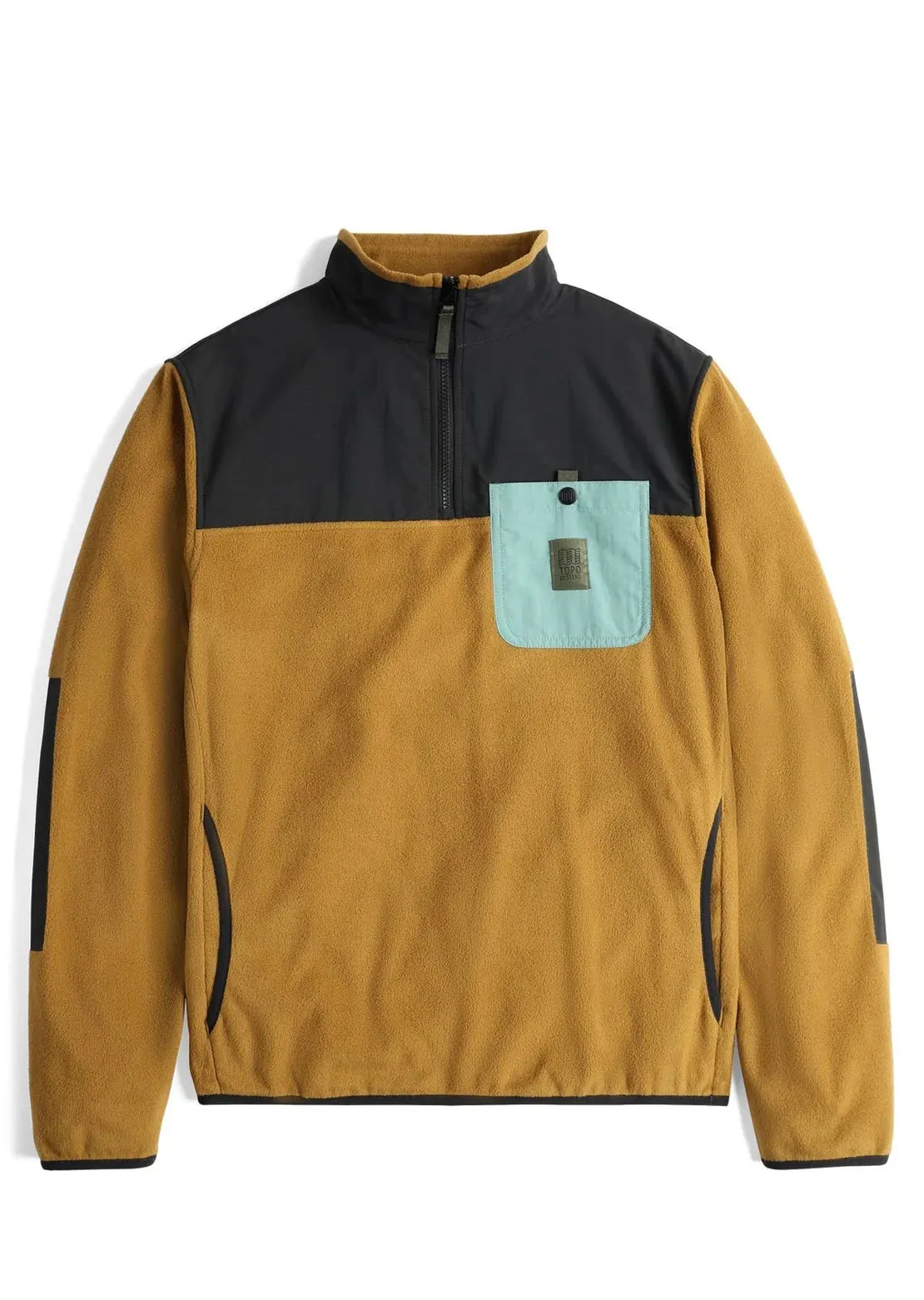 Topo Designs Men's Vista 1/4 Zip Lightweight Fleece Jacket sold by Prfo