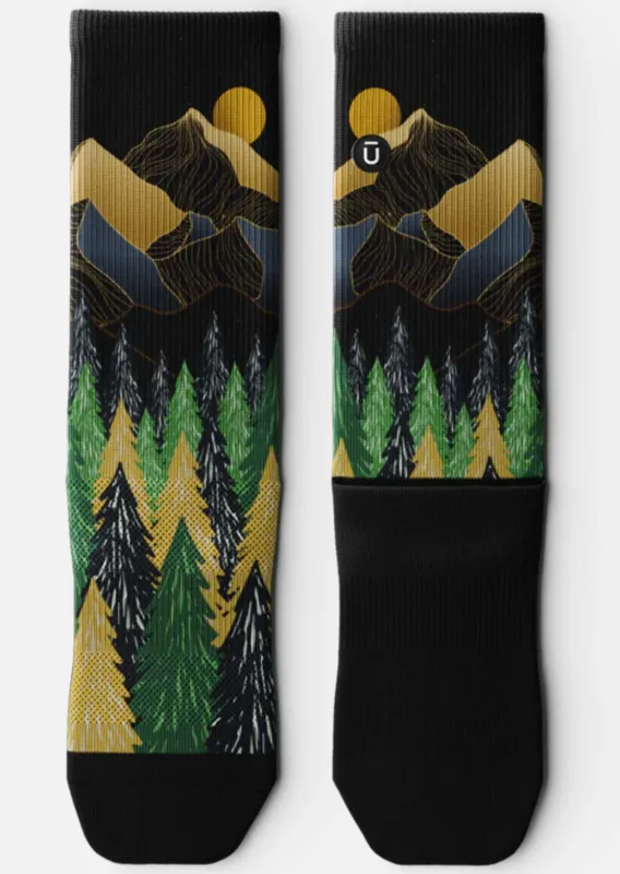 Outway Unisex Golden Grove Crew Socks sold by Prfo