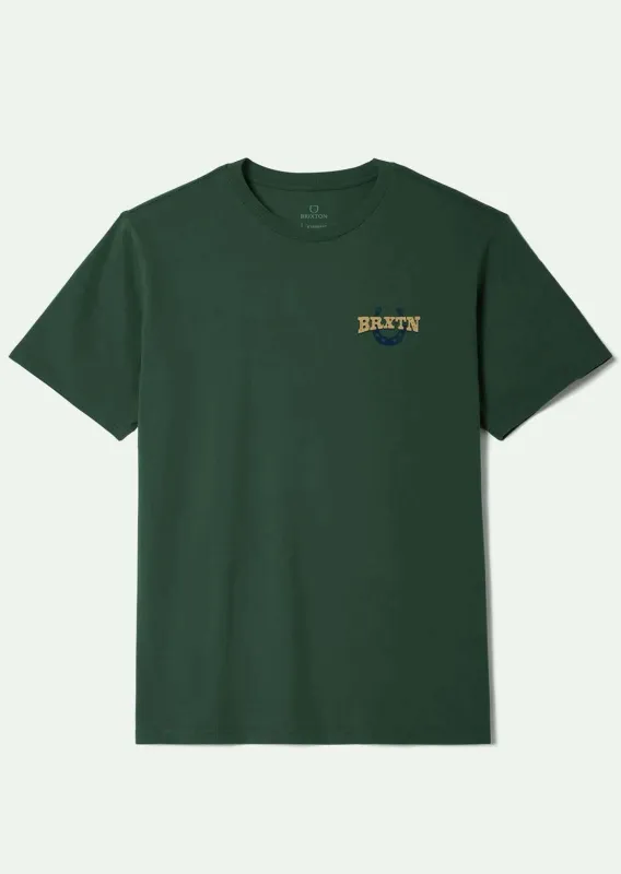 Brixton Men's Roughstock T-Shirt made by Brixton