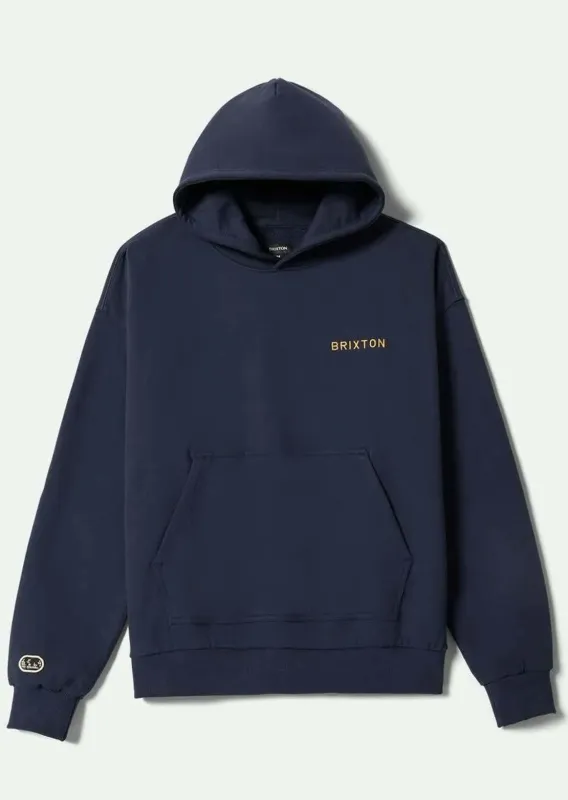 Brixton Men's Embroidered Heavy Weight Hood sold by Prfo