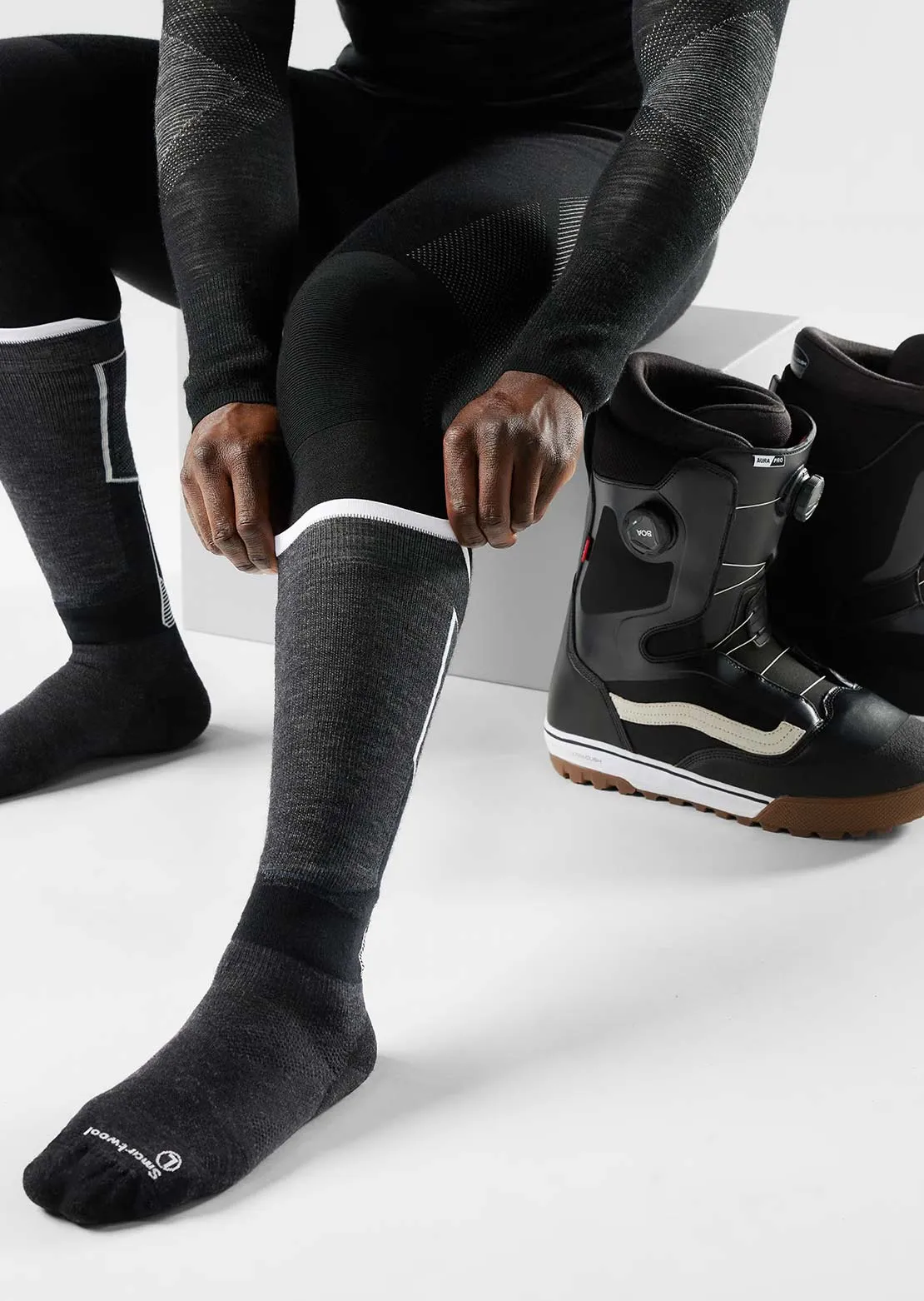 Smartwool Men’s Snowboard Intraknit Targeted Cushion OTC Socks sold by Prfo product image thumbnail 2