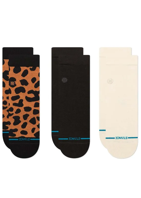 Stance Women's Animaniac Quarter Socks - 3 Pack made by Stance