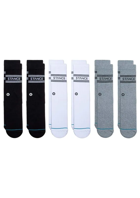 Stance Unisex Staples Basic Crew Socks - 6 Pack sold by Prfo