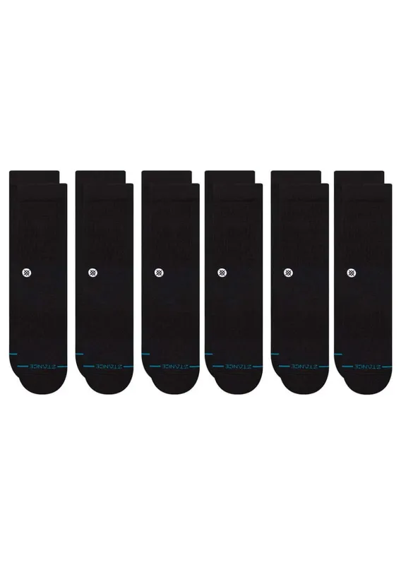 Stance Unisex Staples Basic Crew Socks - 6 Pack sold by Prfo