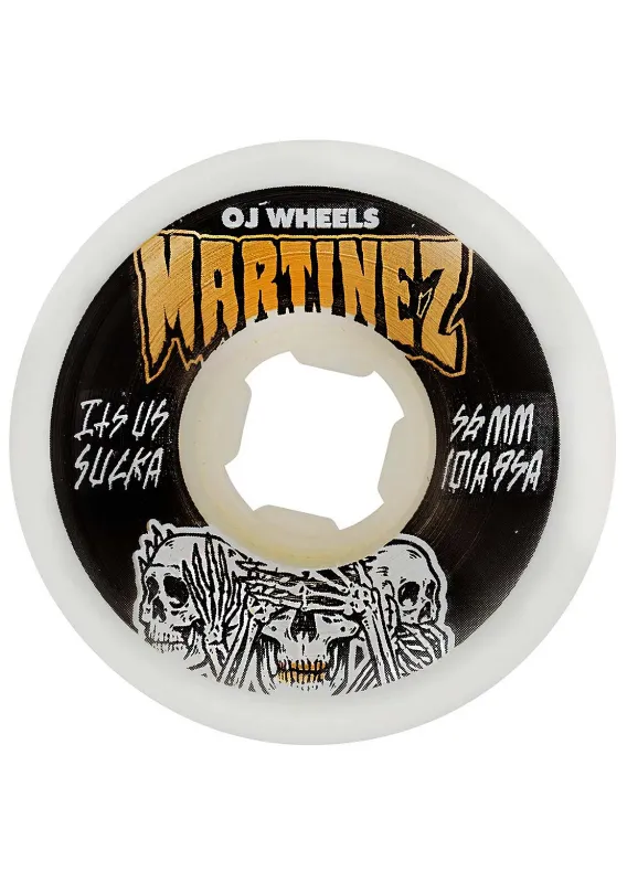 OJ Wheels Milton Martinez Hear No Evil Double Duro 101A/95A Skateboard Wheels made by Prfo
