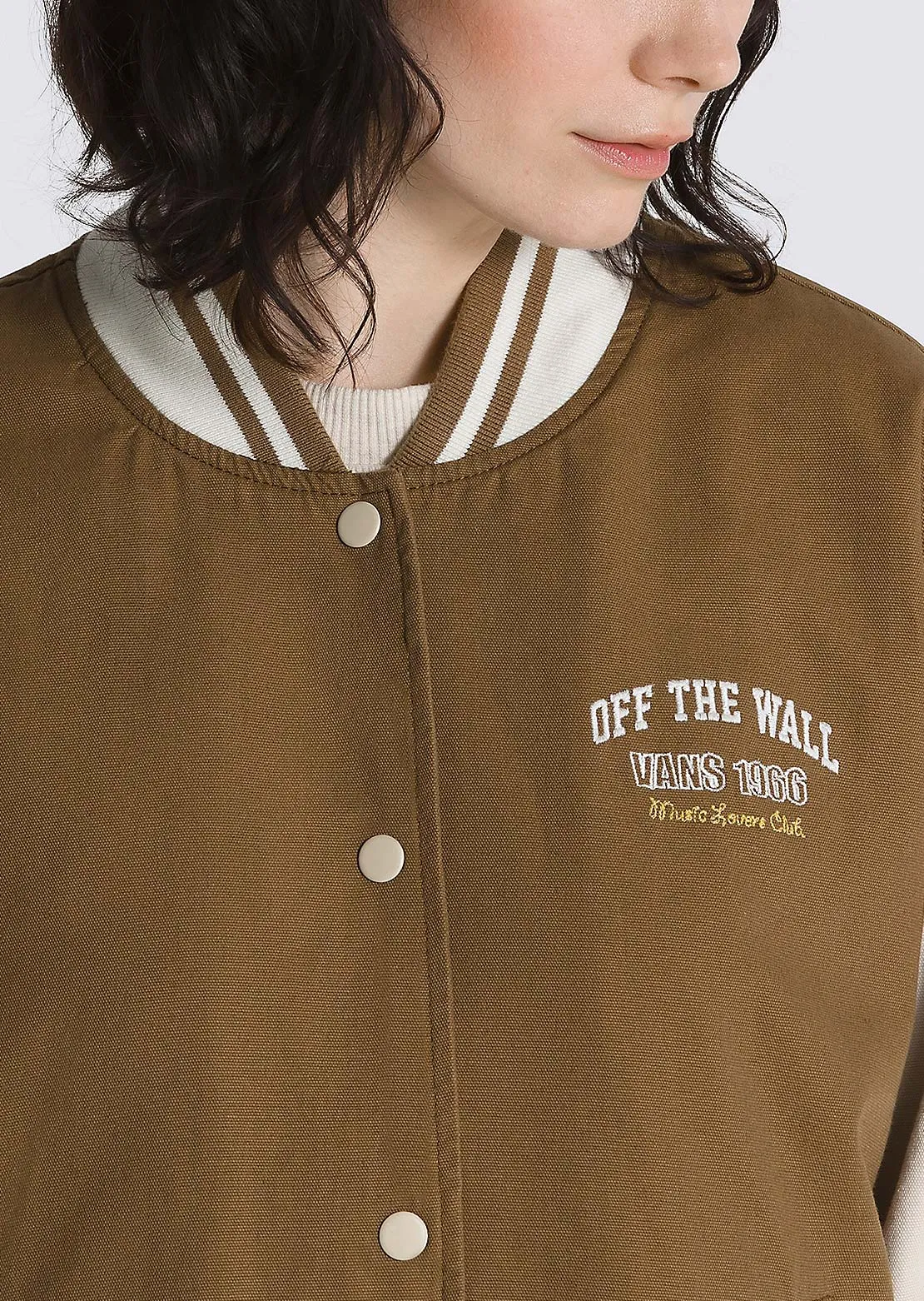 Vans Women's Music Lovers Club Bomber Jacket sold by Prfo product image thumbnail 4