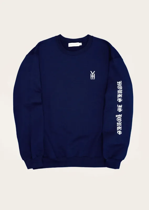 Hours Is Yours Men's Old E Crew Sweatshirt sold by Prfo