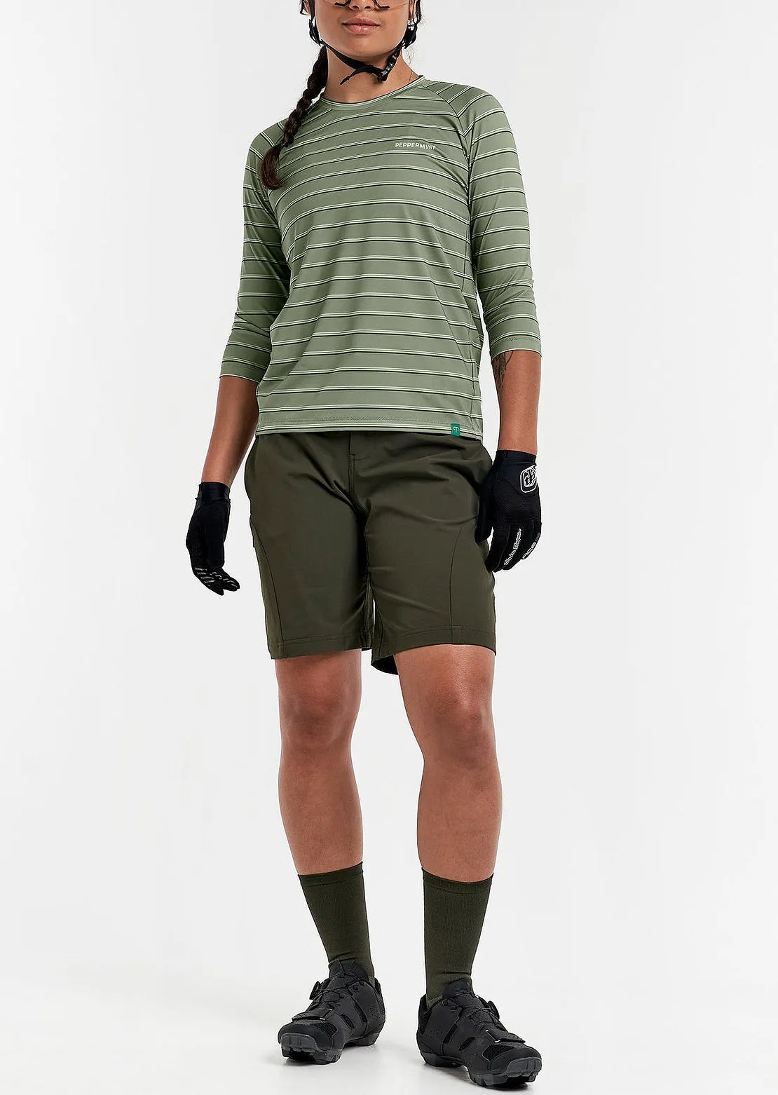Peppermint Women's Trail 3/4 Jersey sold by Prfo product image thumbnail 3