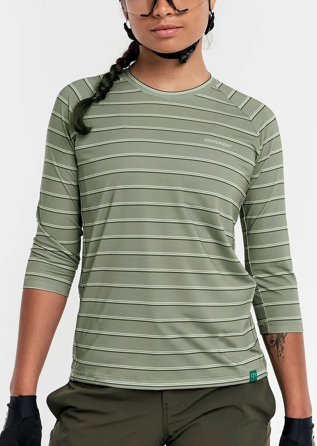 Peppermint Women's Trail 3/4 Jersey sold by Prfo