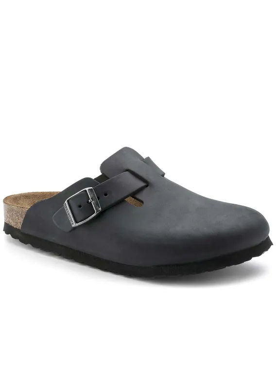 Birkenstock Boston Oiled Leather Sandals sold by Prfo
