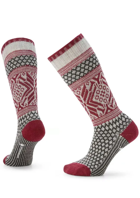Smartwool Women's Everyday Popcorn Snowflake Pattern Crew Socks sold by Prfo