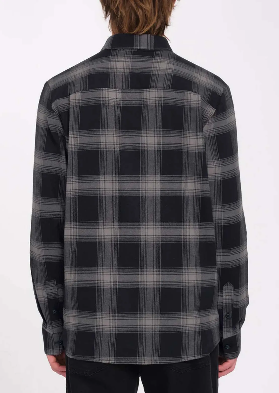 Volcom Men's Netastone Flannel Long Sleeve Button Up Shirt sold by Prfo product image thumbnail 2