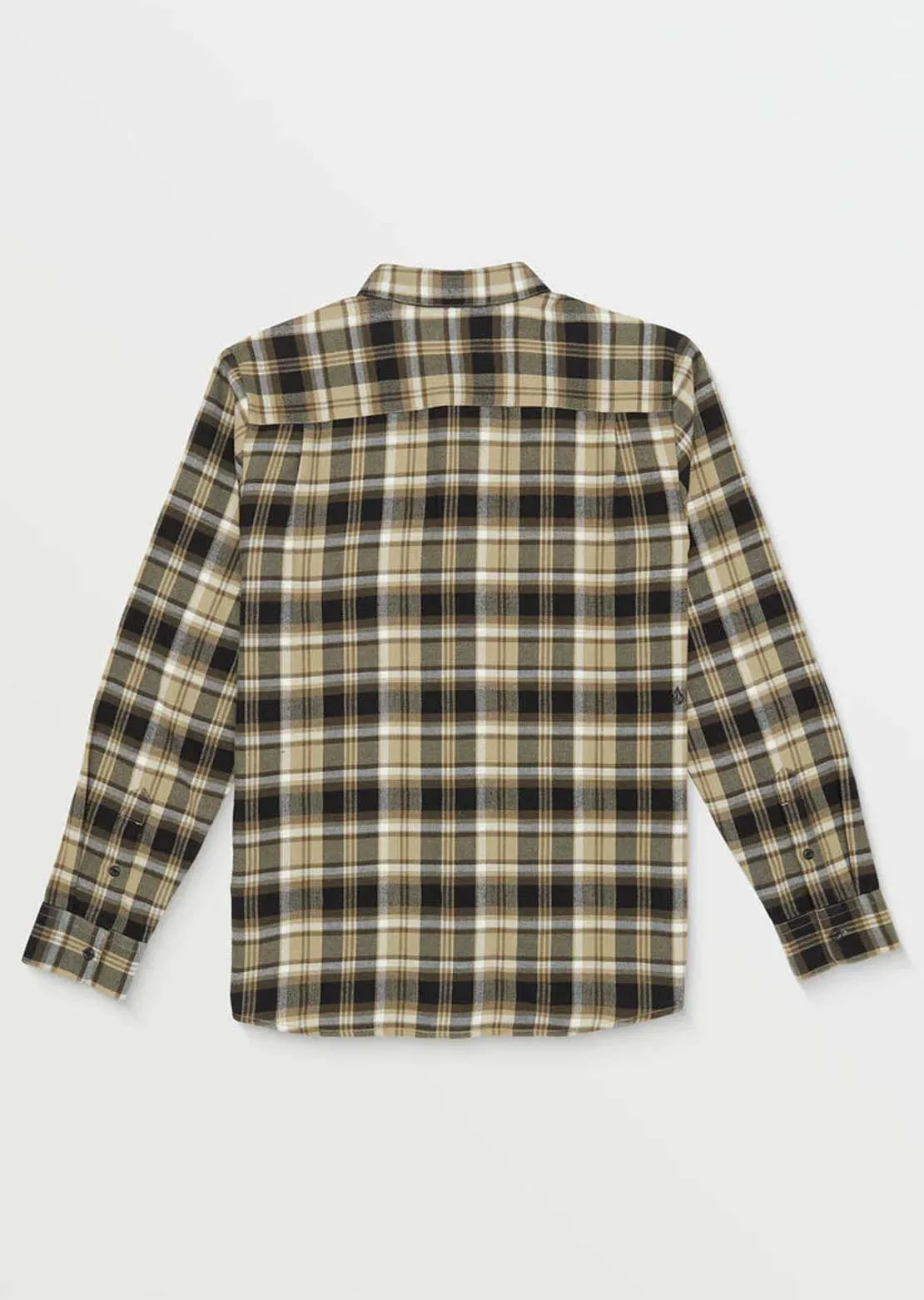 Volcom Men's Caden Plaid Long Sleeve Button Up Shirt sold by Prfo product image thumbnail 4