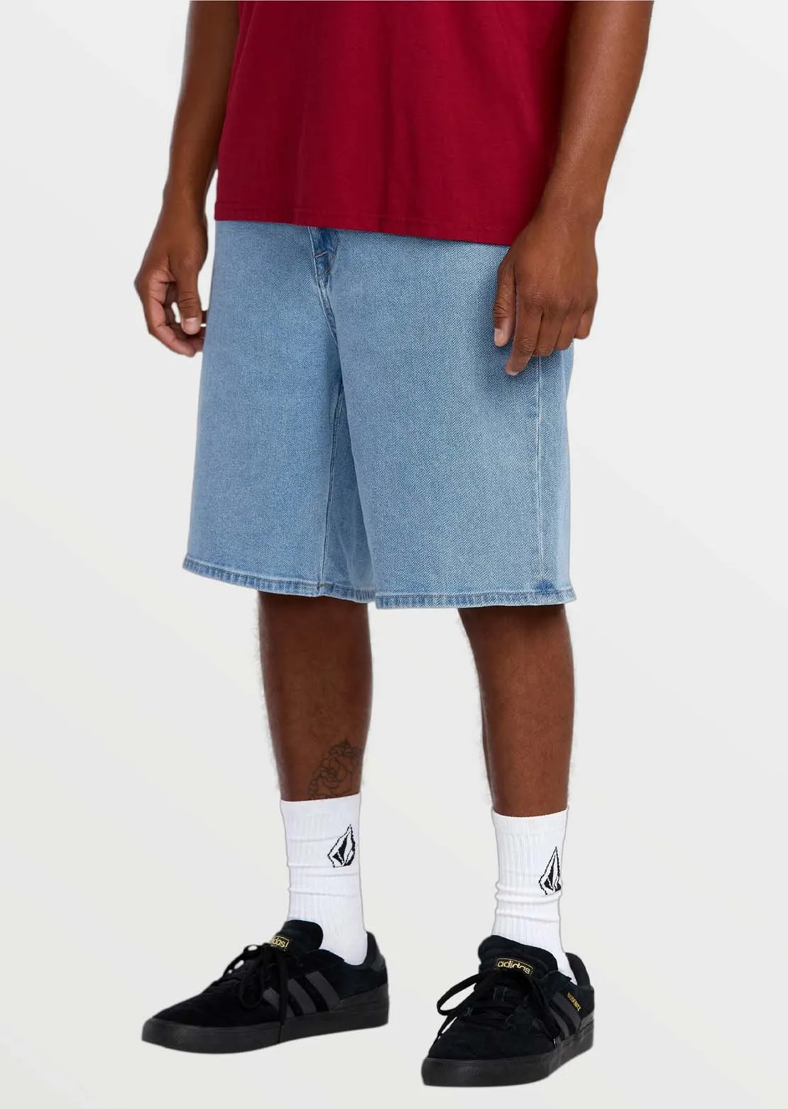 Volcom Men's Billow Denim Shorts sold by Prfo