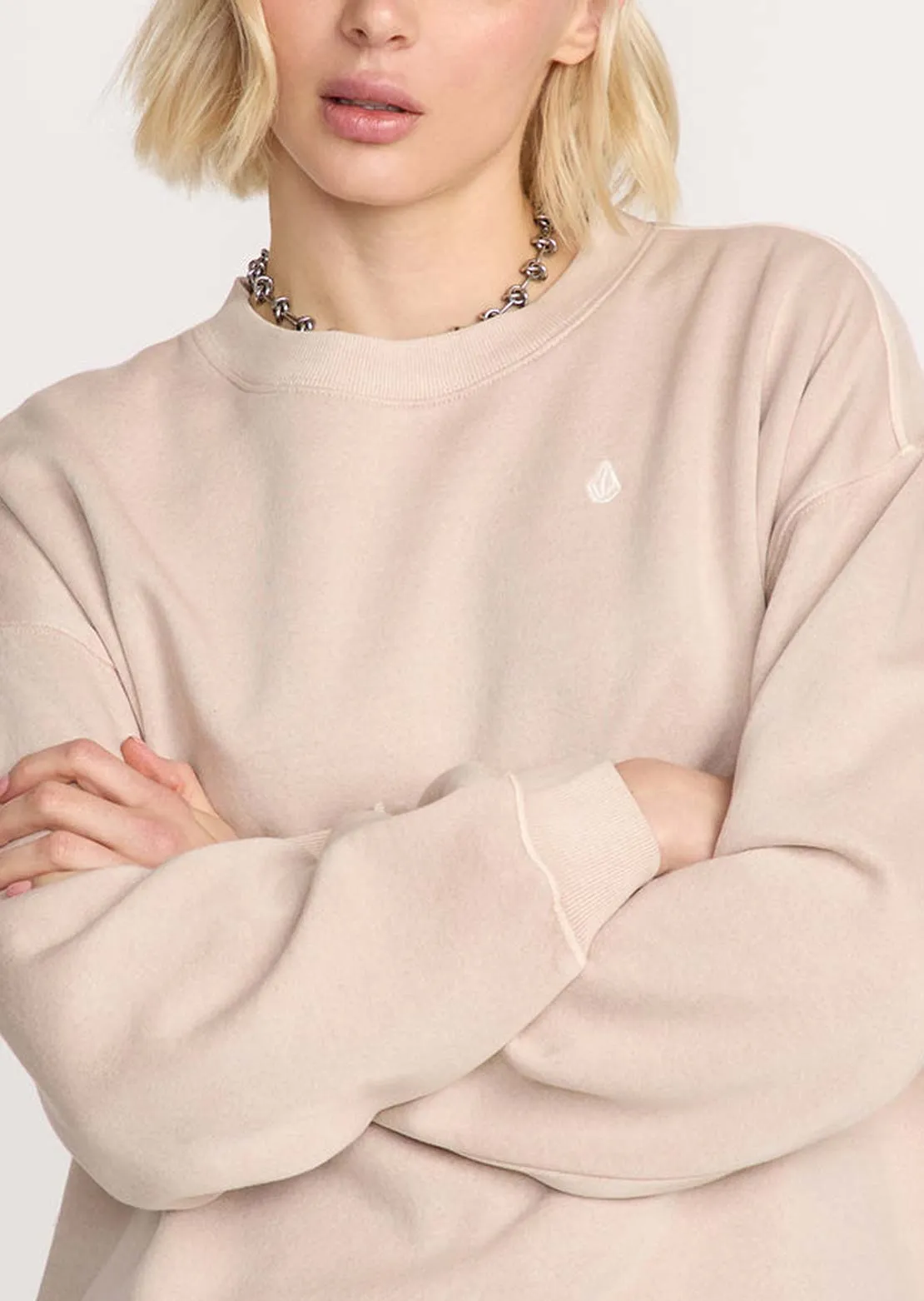 Volcom Women's Stone Soft Crewneck Sweatshirt sold by Prfo product image thumbnail 5