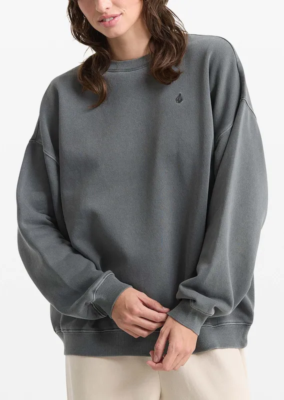 Volcom Women's Stone Soft Crewneck Sweatshirt sold by Prfo