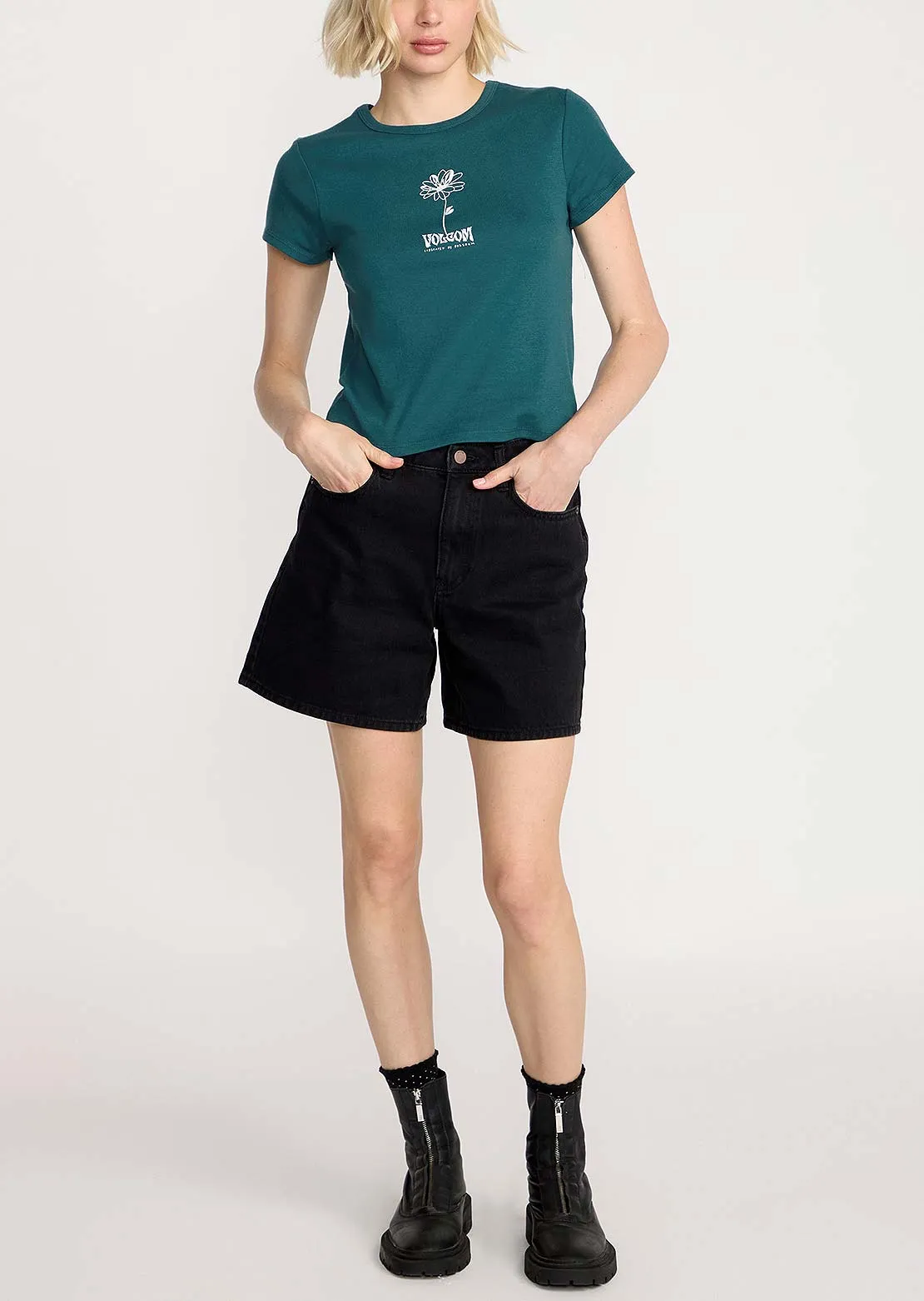 Volcom Women's Have A Clue T-Shirt sold by Prfo product image thumbnail 3