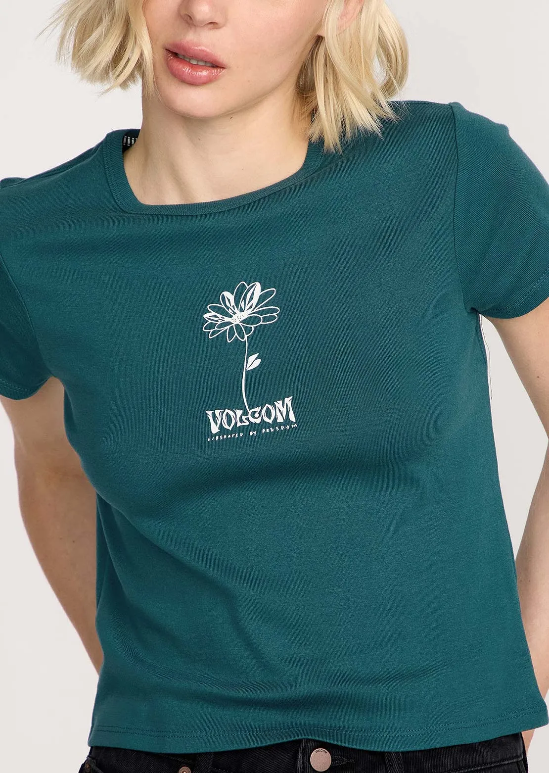 Volcom Women's Have A Clue T-Shirt sold by Prfo product image thumbnail 4