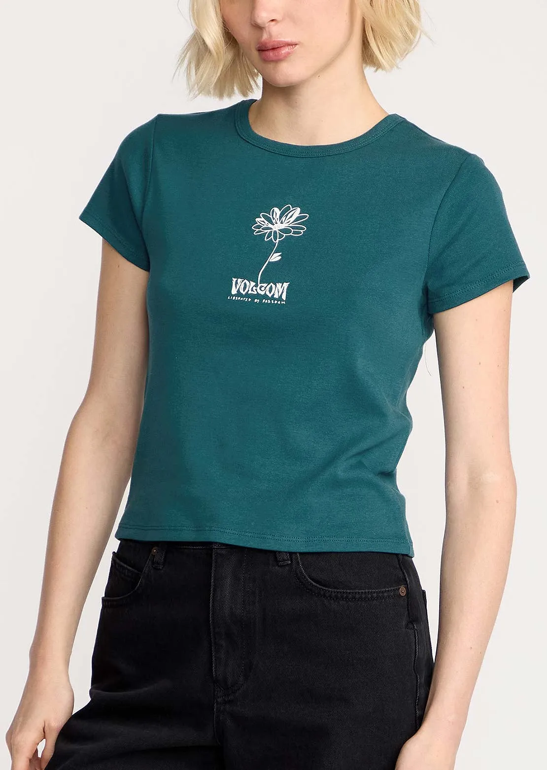 Volcom Women's Have A Clue T-Shirt sold by Prfo product image thumbnail 2
