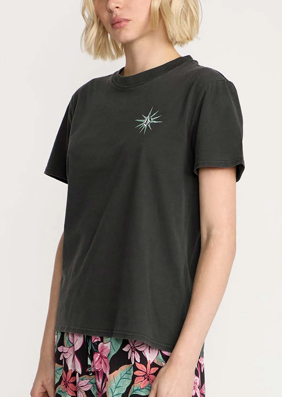 Volcom Women's Lock It Up T-Shirt sold by Prfo product image thumbnail 3