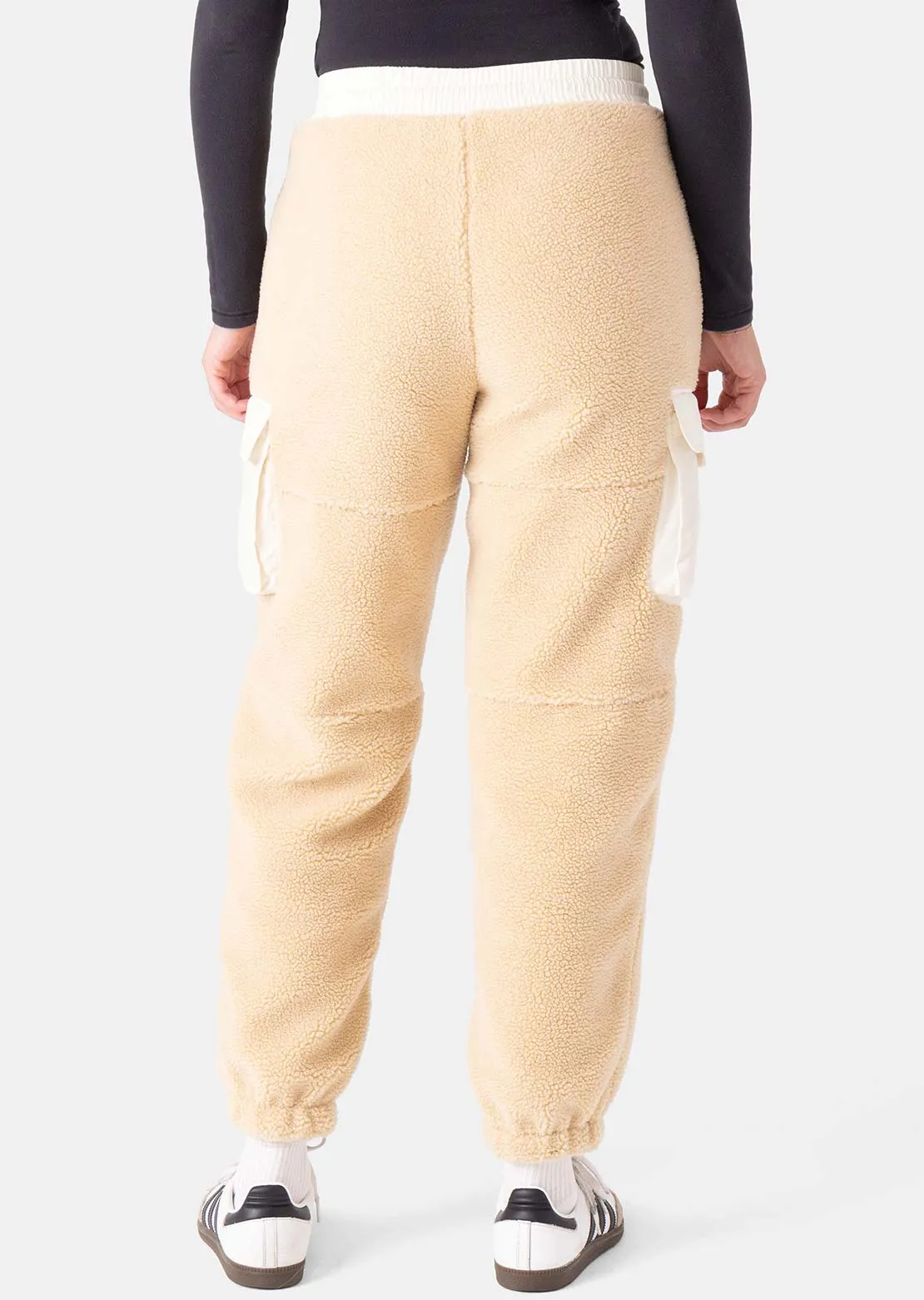 Roxy Women's Rita Sherpa Jogger Pants sold by Prfo product image thumbnail 3