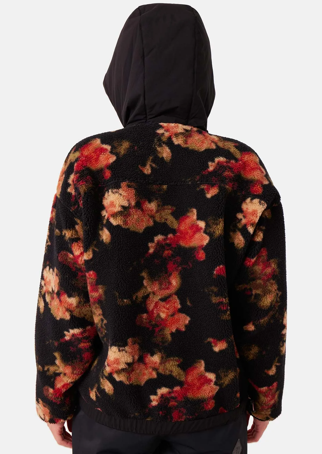 Roxy Women's Everest Full Zip Hooded Sherpa Jacket sold by Prfo product image thumbnail 3