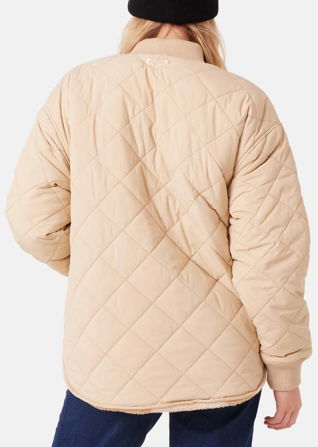 Roxy Women's Aurora Quilted Bomber Jacket sold by Prfo product image thumbnail 3