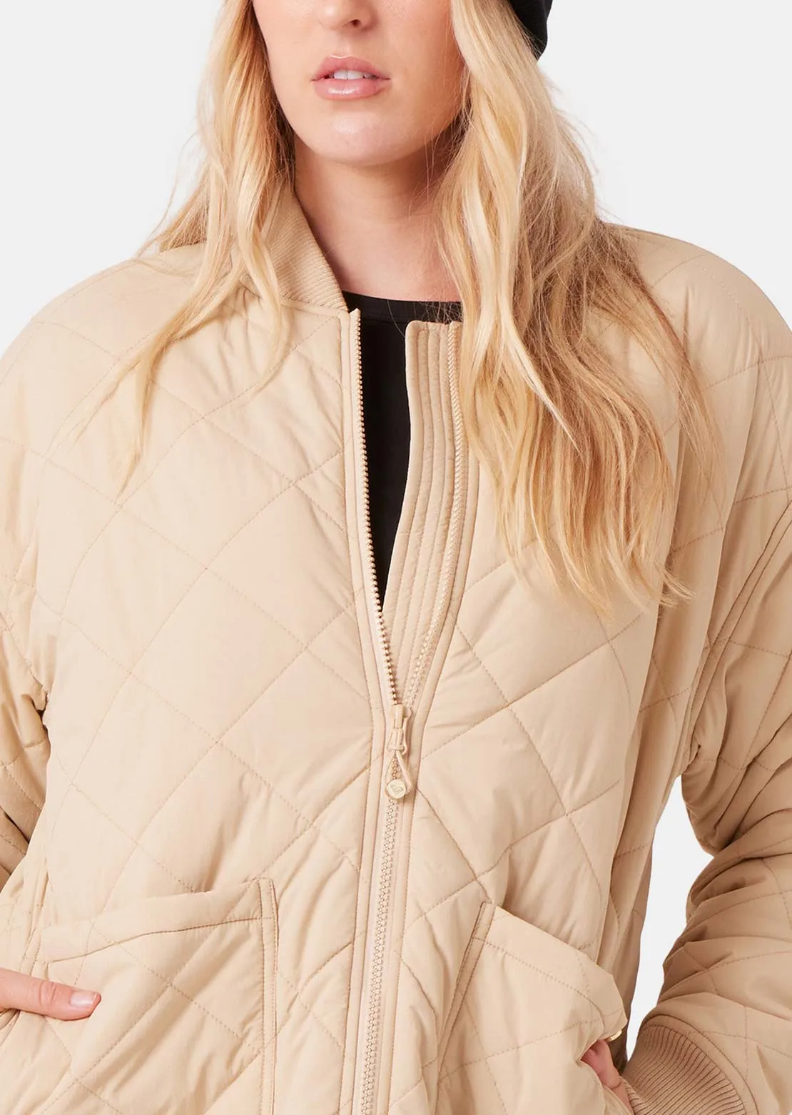 Roxy Women's Aurora Quilted Bomber Jacket sold by Prfo product image thumbnail 4