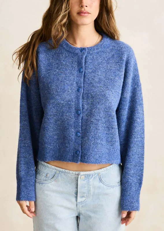 Rhythm Women's Estelle Fluffy Knit Cardigan made by Rhythm.
