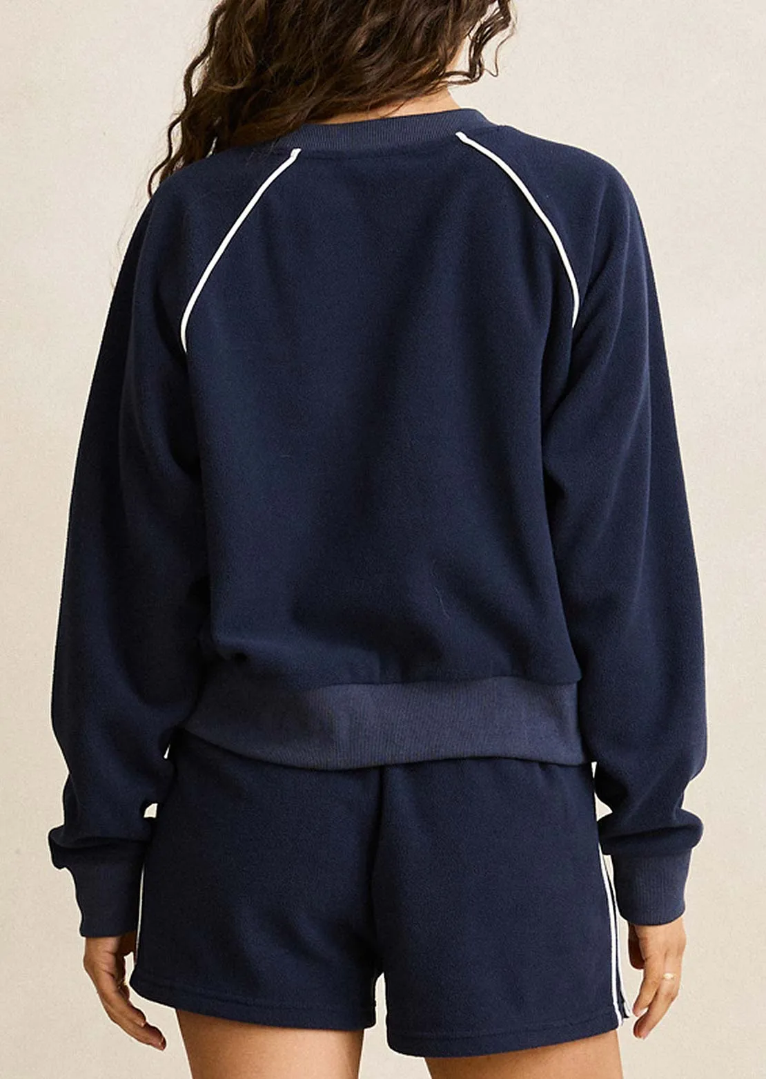 Rhythm Women's Pipe Polar Crewneck Fleece sold by Prfo product image thumbnail 2