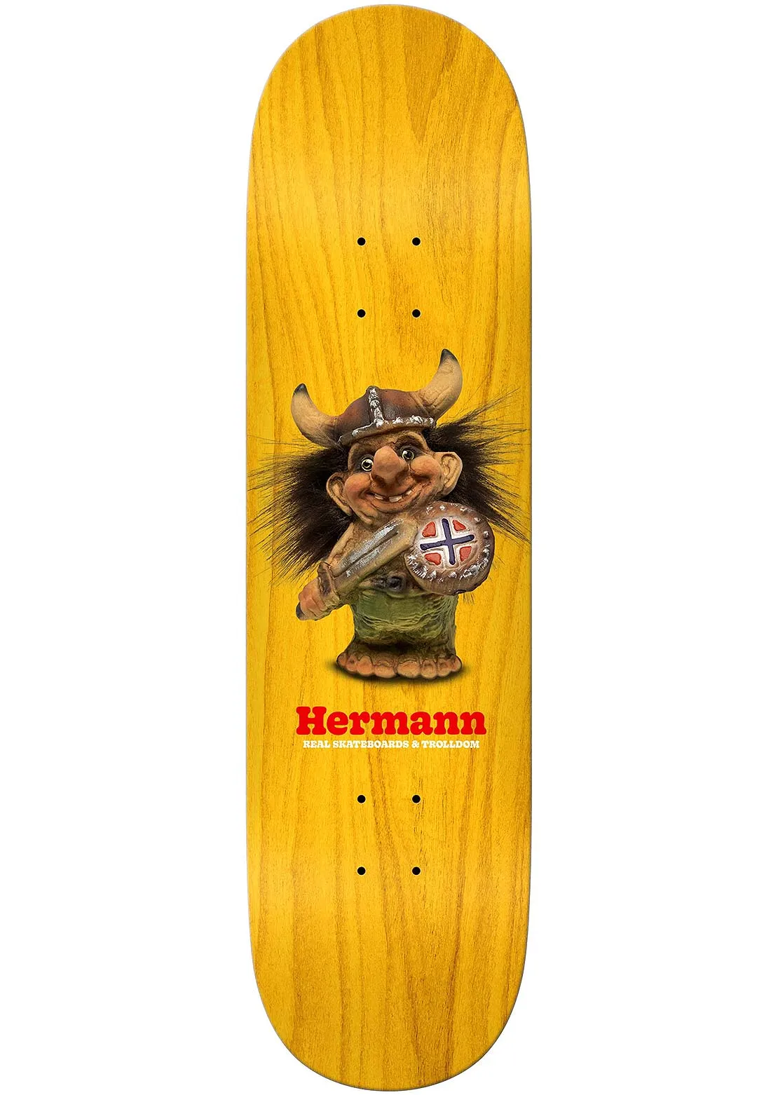 Real Unisex Hermann Trolldom Skateboard Deck sold by Prfo